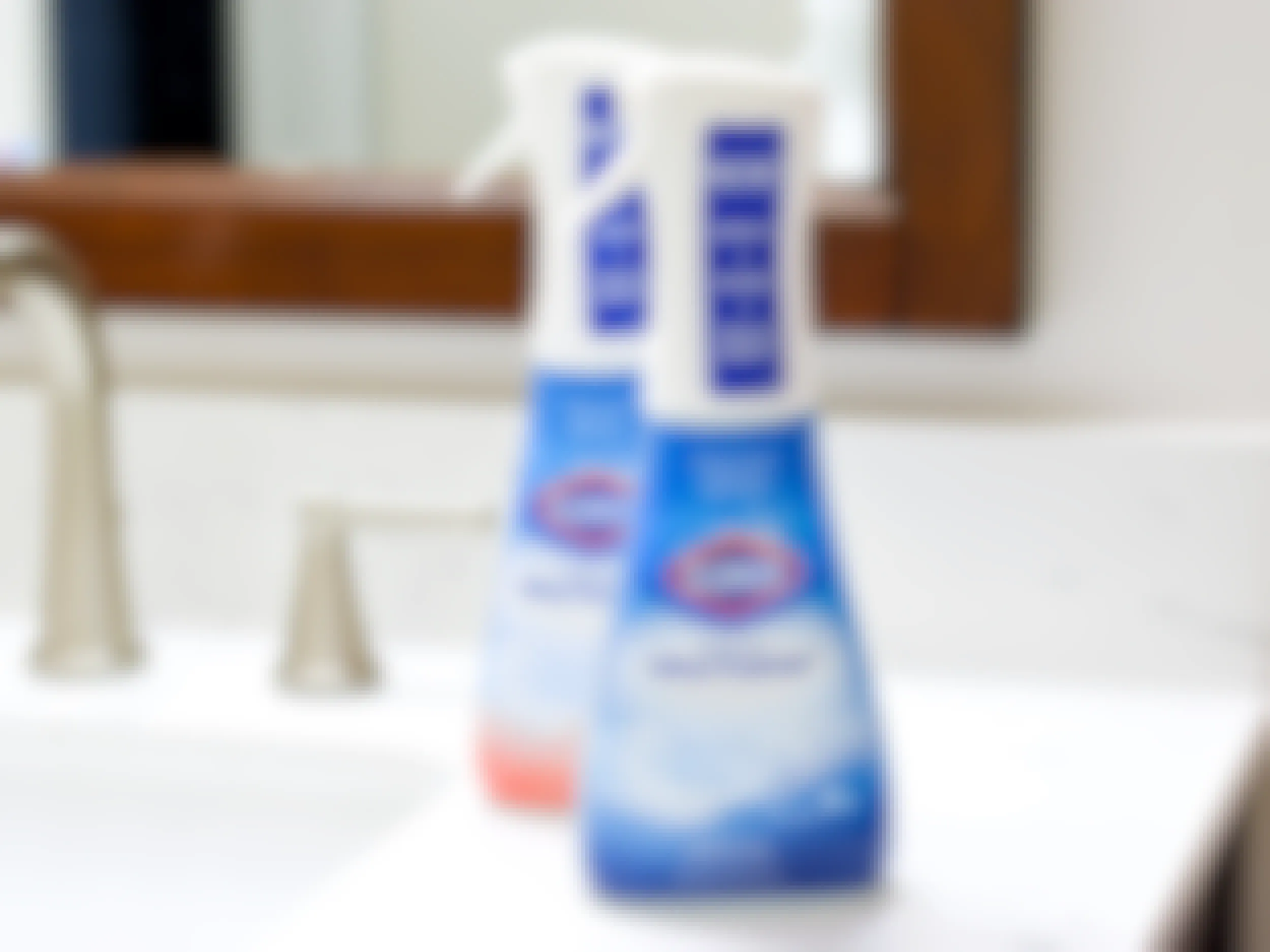 clorox bathroom ultra foamer cleaners in two scents