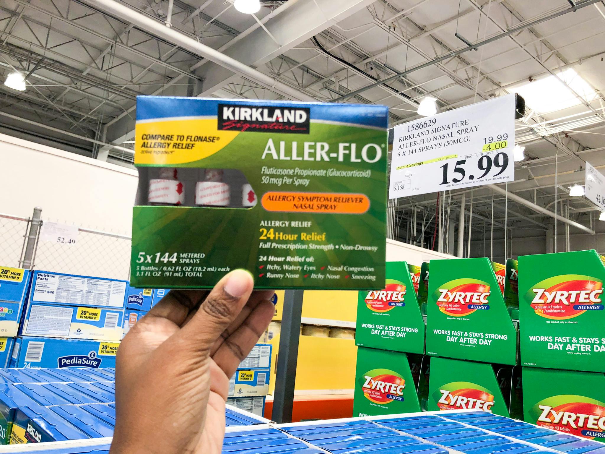 Kirkland AllerFlo Allergy Nasal Spray — Save 4 at Costco The Krazy Coupon Lady