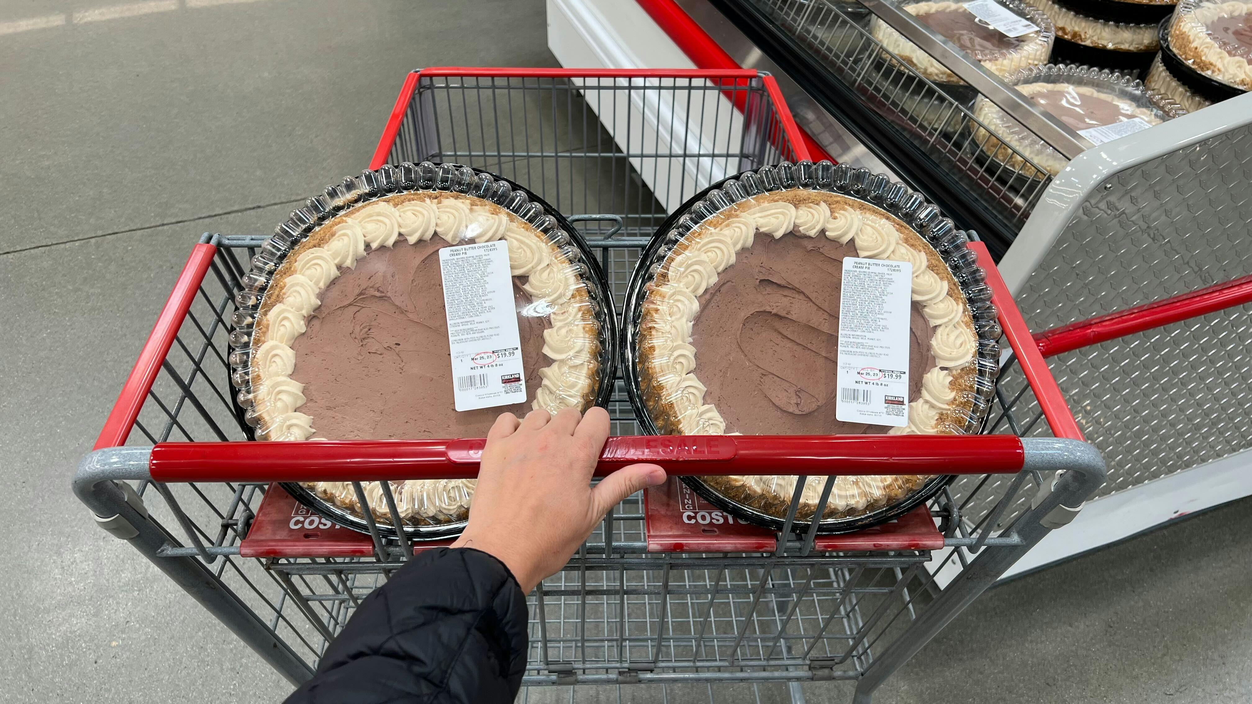Would You Eat This 5-Pound Costco Peanut Butter Pie?