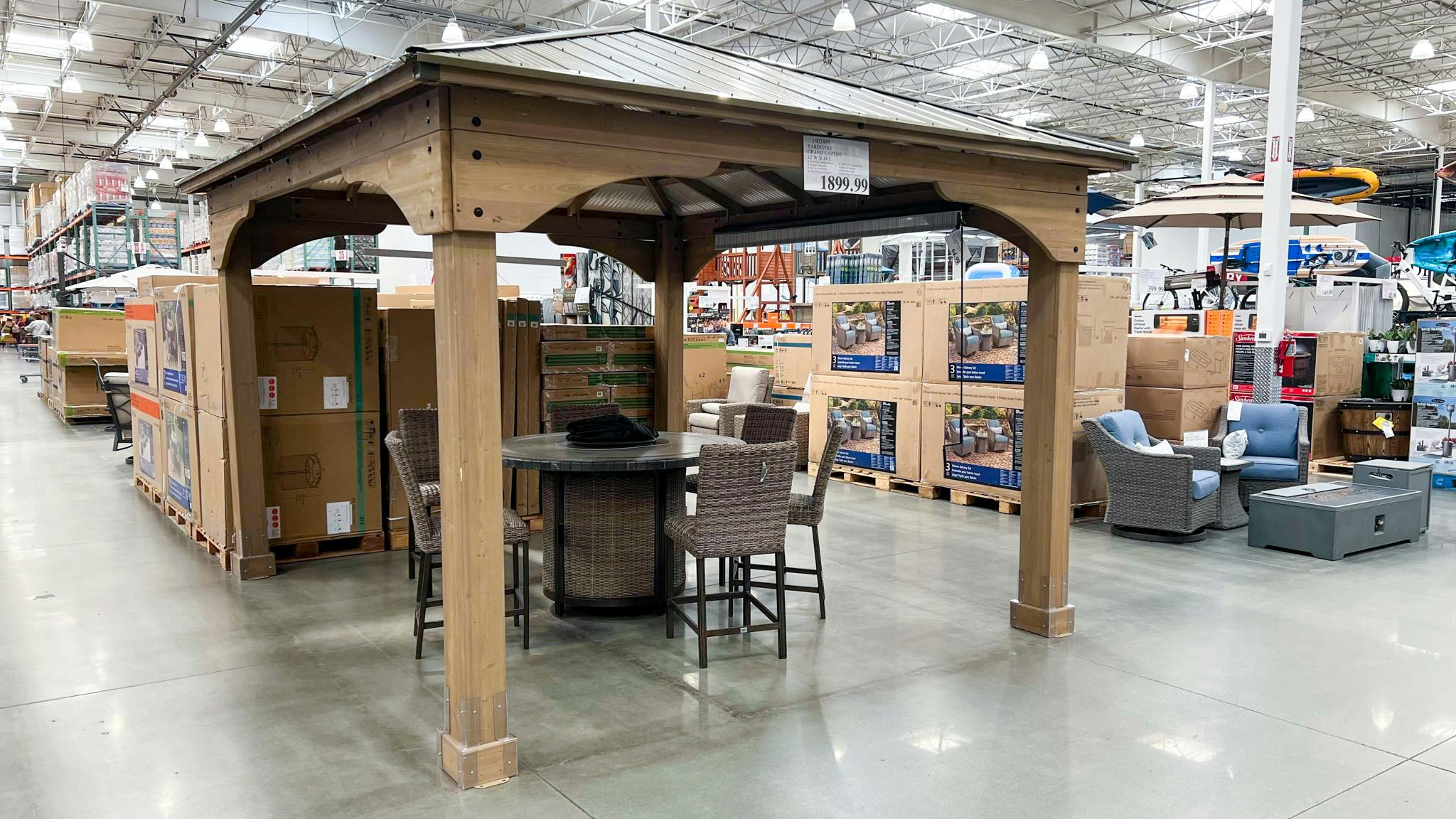 Yardistry 12' x 14' Grand Gazebo, Only 1,899.99 at Costco The Krazy