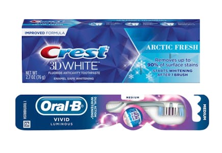 3 Crest Toothpastes