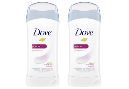 2 Dove Deodorants