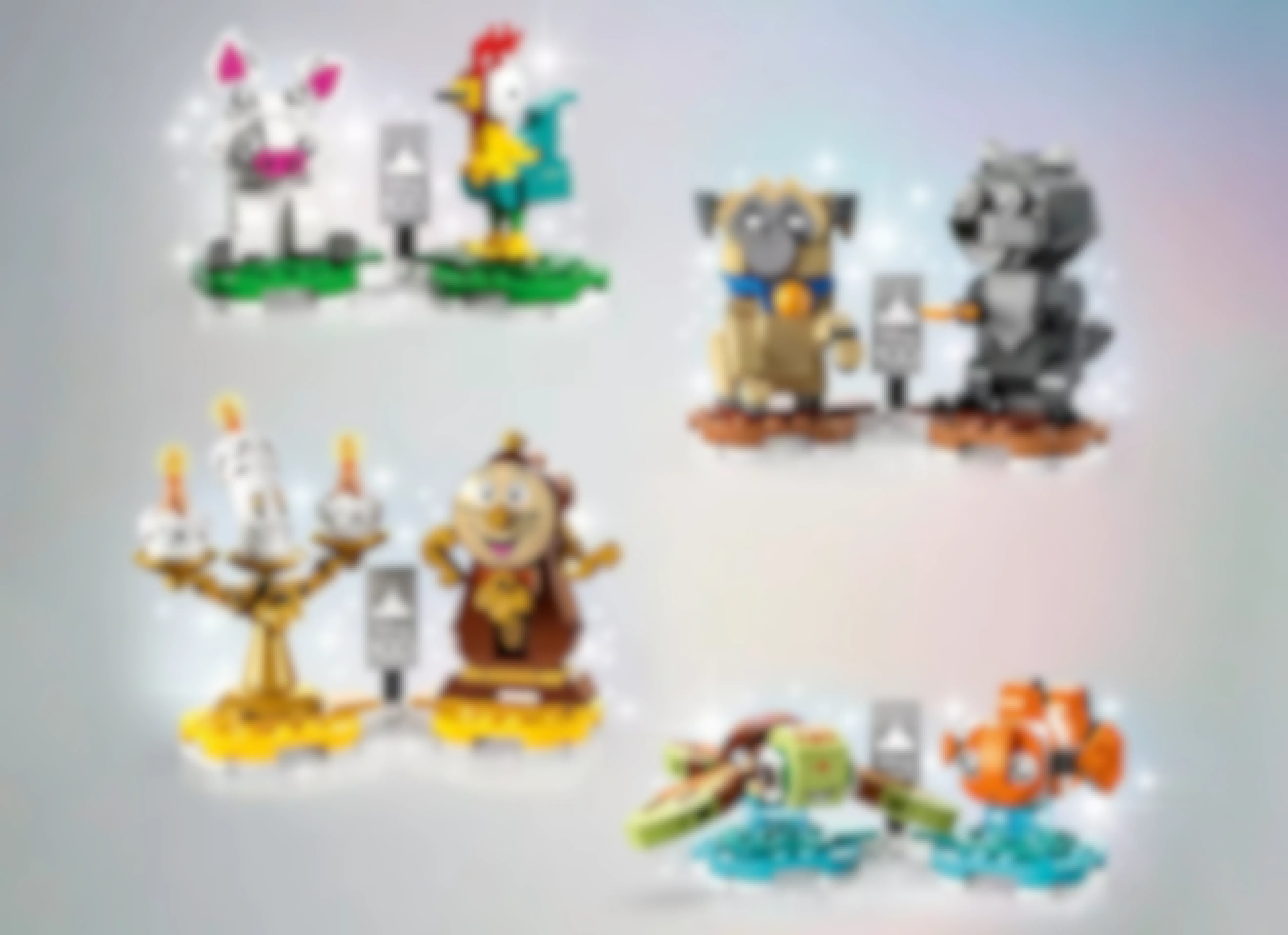 Disney Characters in Legos