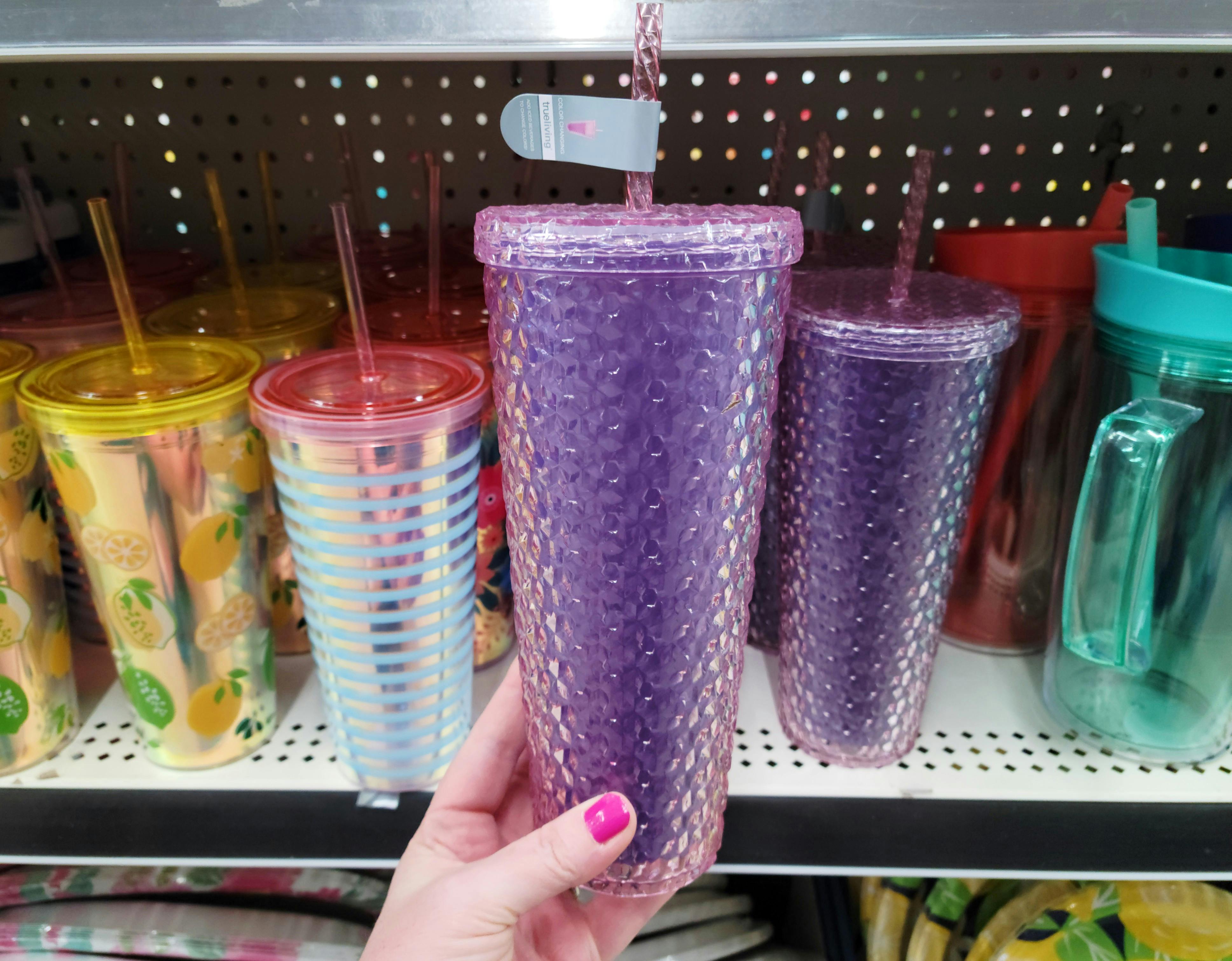 StarbucksInspired Studded Tumblers, Only 6 at Dollar General The