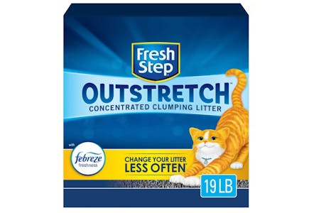 2 Fresh Step 19-Pound Cat Litter