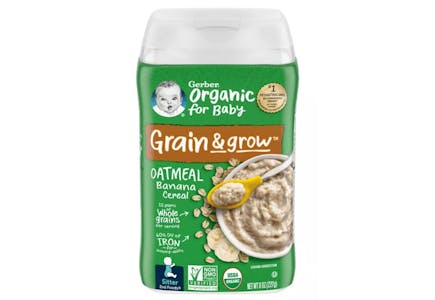 Mix & Match Gerber Organic Baby Food Products