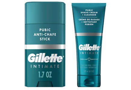 Gillette Intimate Shave Cream + Anti-Chafe Stick