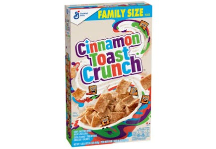 2 Cinnamon Toast Crunch Cereal