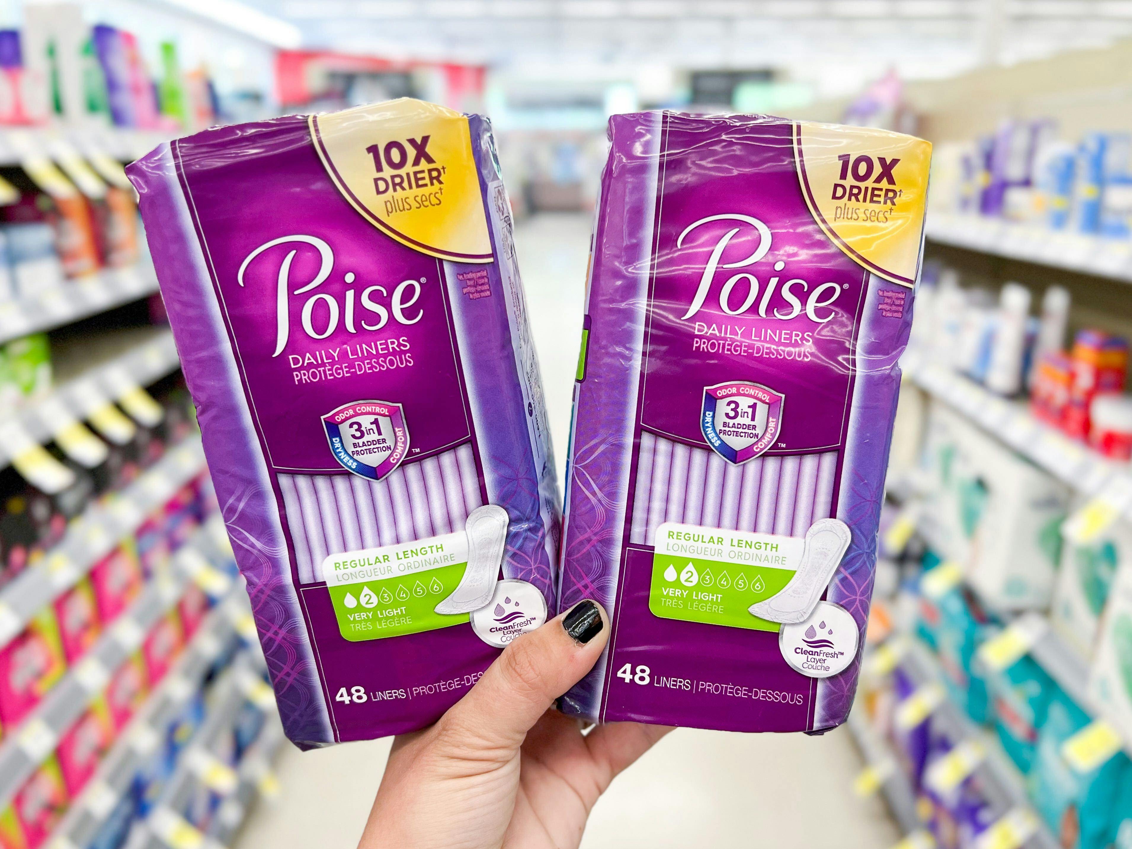 poise-liners-walgreens