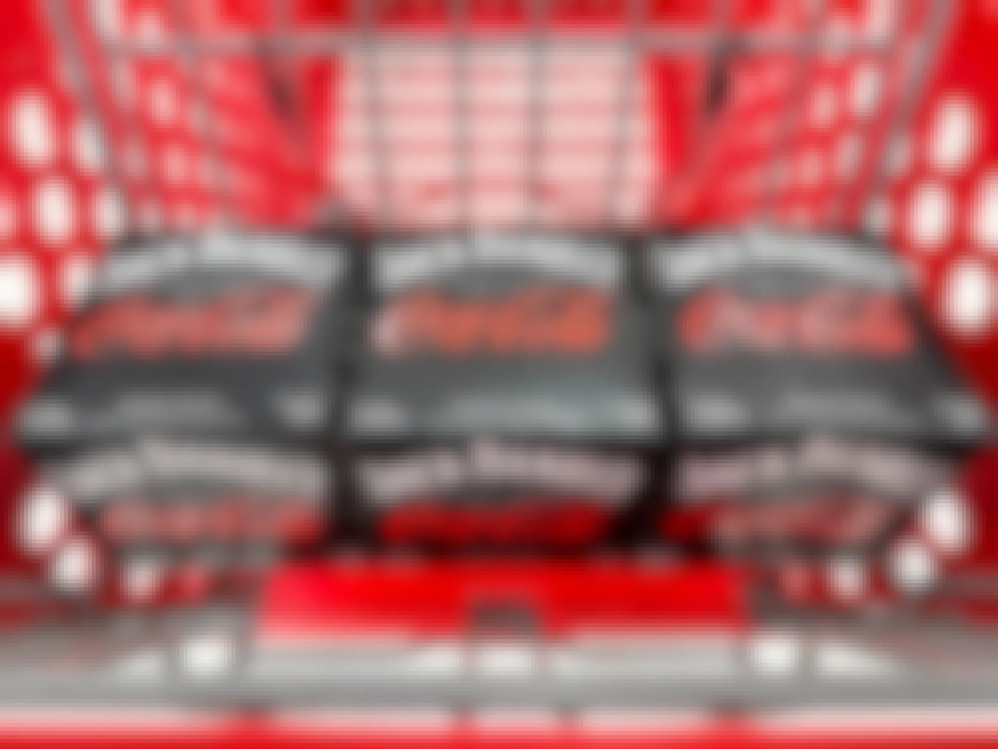 Jack Daniels Coca Cola in a cart at Target
