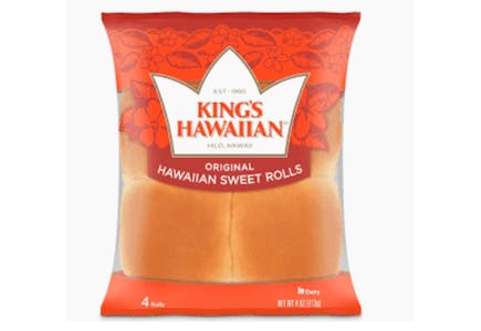 2 King's Hawaiian Rolls 4-Packs