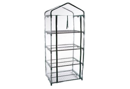 4-Shelf Mini Greenhouse