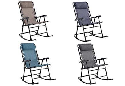 Anti-Gravity Rocking Chair