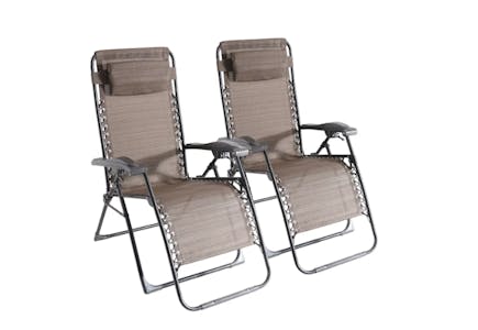 2-Pack Anti-Gravity Chairs