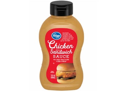 2 Kroger Chicken Sandwich Sauces