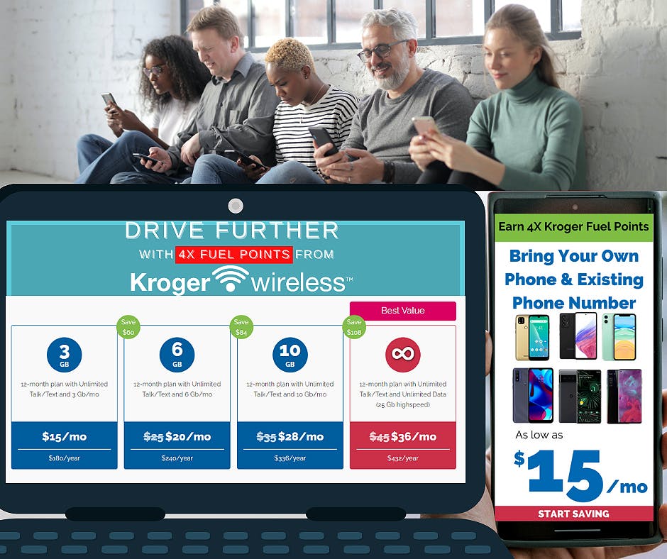 Kroger Wireless Offers a NoContract Mobile Service Option The Krazy