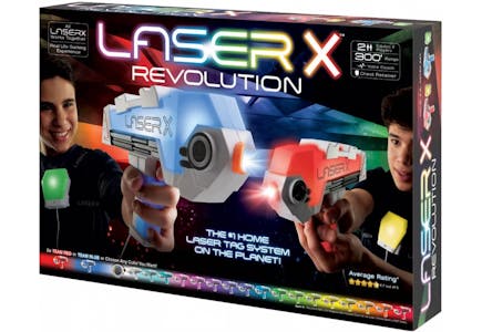 Laser X Revolution Two Player Laser Tag Gaming Blaster Set