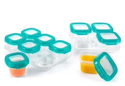 12-Piece Freezer Food Containers