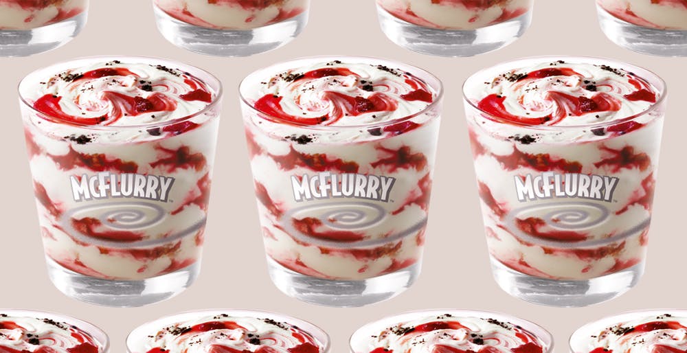 A Strawberry Shortcake McFlurry Is Coming April 3!