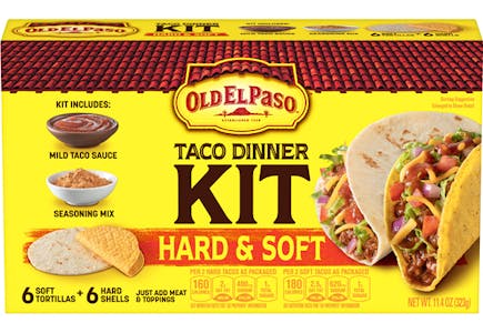 Old El Paso Taco Dinner Kit