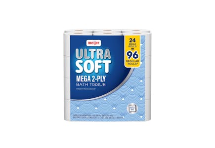 Meijer Ultra Bath Tissue