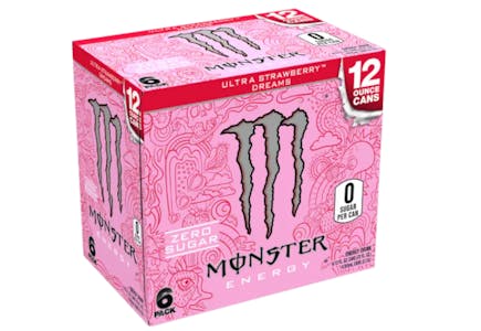 Monster Energy Drinks 6-pack
