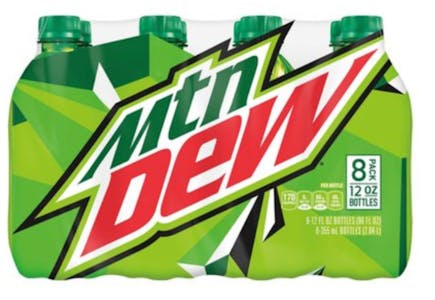 2 MTN Dew Soda 8-Packs