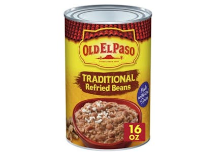 3 Old El Paso Refried Beans