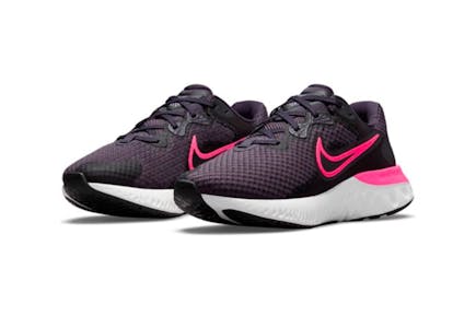 Nike Women's Black & Pink Running Shoe