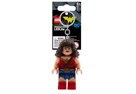 Lego Wonder Woman Keychain