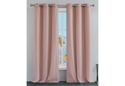 Blush Room-Darkening Curtains