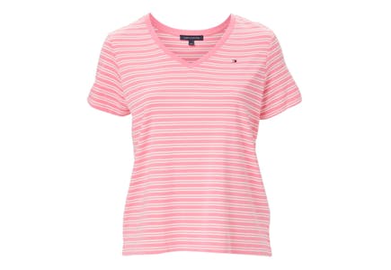 Tommy Hilfiger Pink Striped T-shirt