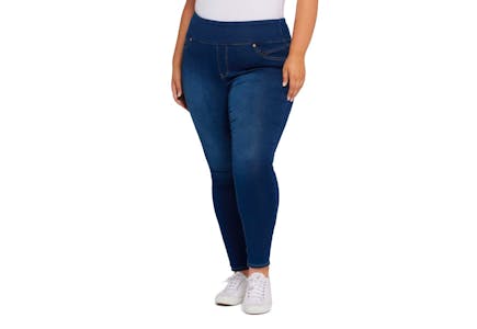 Seven7 Women's Tummy Control Skinny Jeans