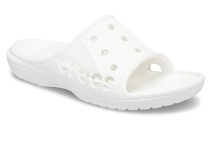 Croc Adult White Slide Clog