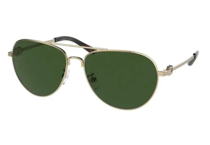 Tory Burch Green Tinted Sunglasses