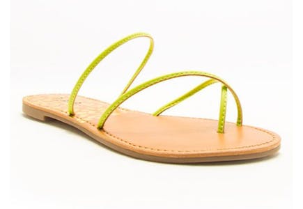 Yellow Strappy Sandal