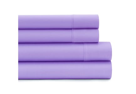 Lavender Microfiber Sheet Set