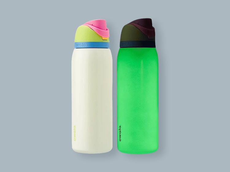 An Owala Literally Glows limited edition bottle 