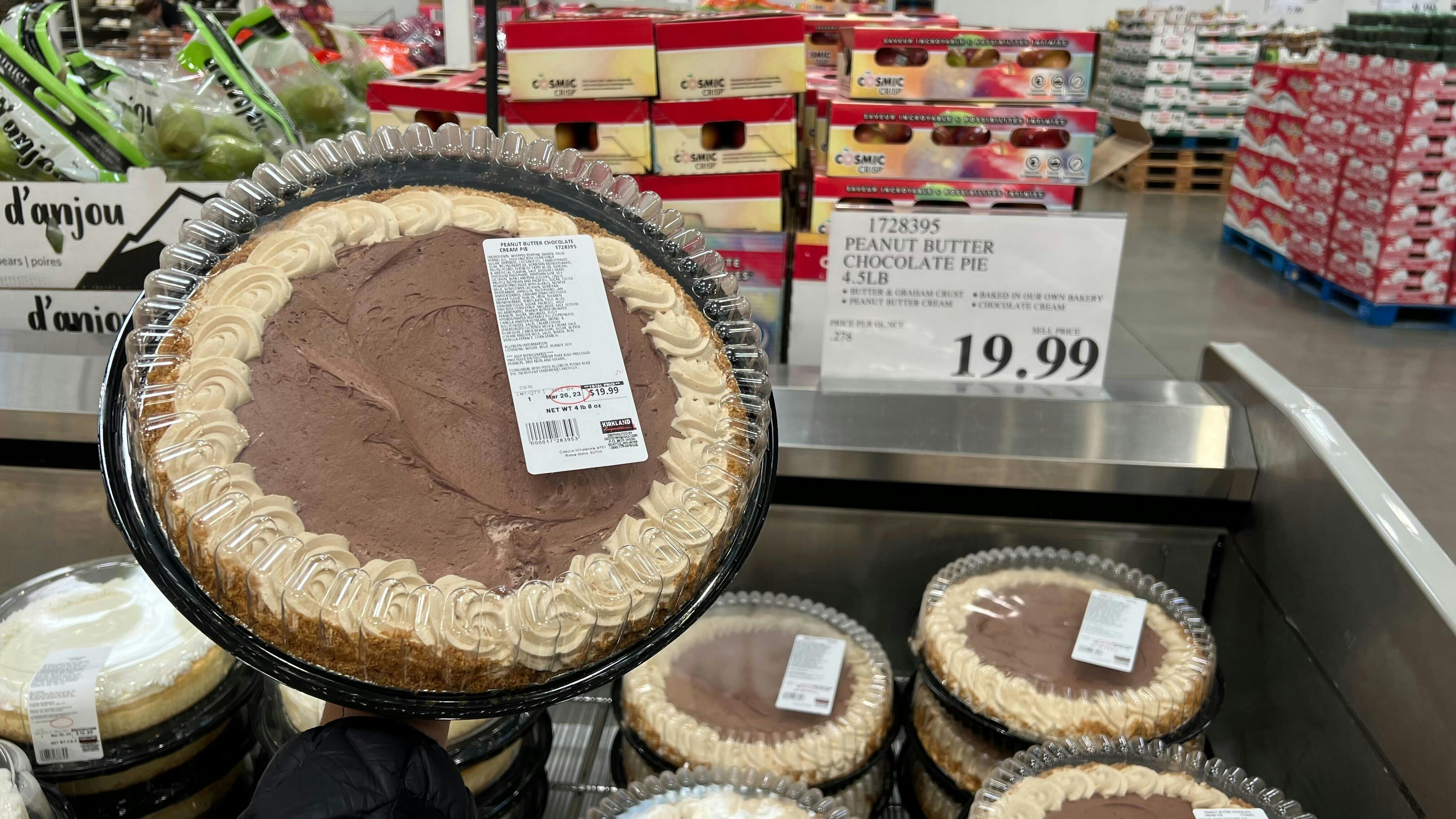 Penuat Butter pies at Costco