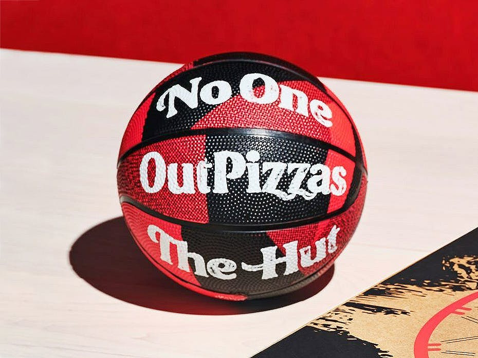 1990s throwback pizza hut mini basketball