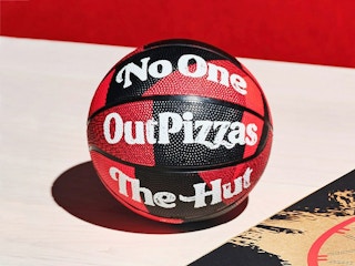 1990s throwback pizza hut mini basketball