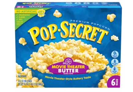 Pop Secret Popcorn 6-Pack