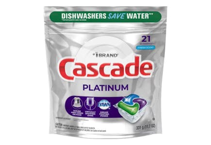 Cascade Platinum Dishwasher Detergent