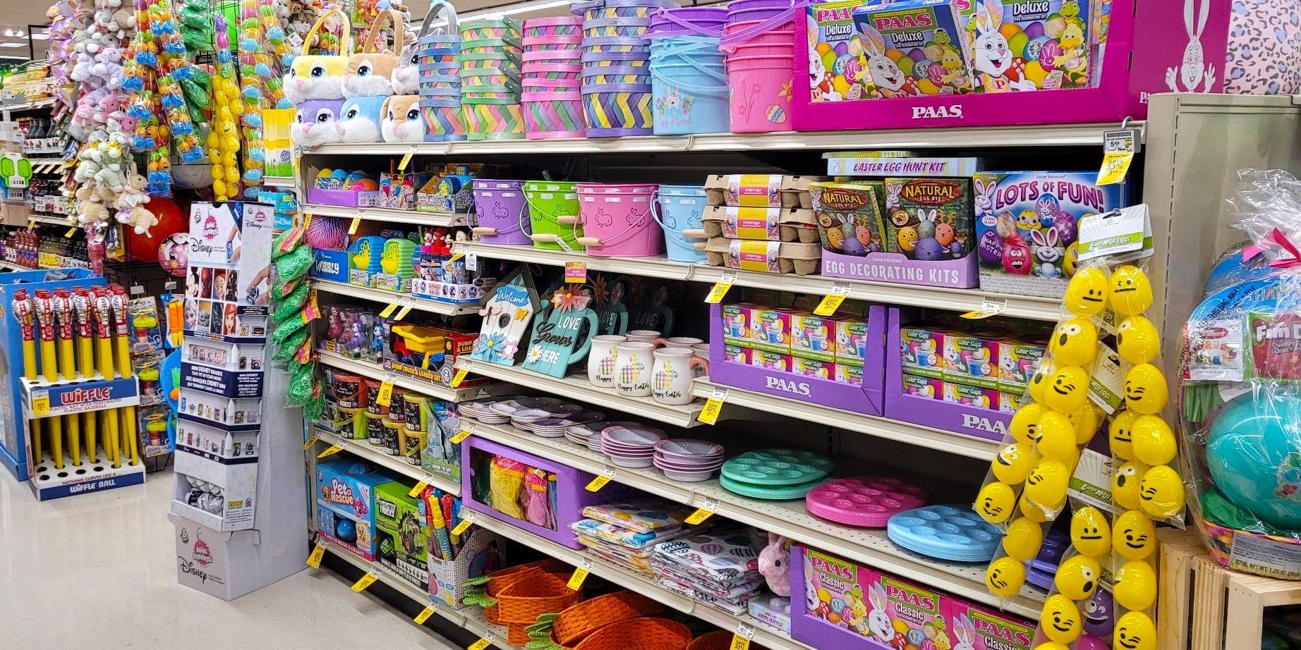 An Easter display in Safeway
