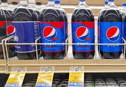 4 Pepsi 2-Liters