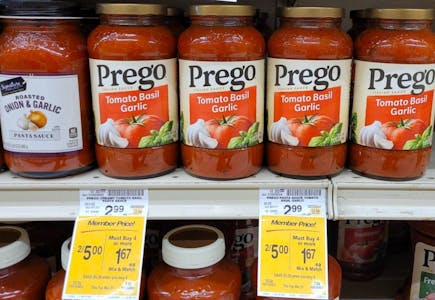 4 Prego Sauce