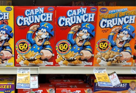 4 Cap'n Crunch Cereal