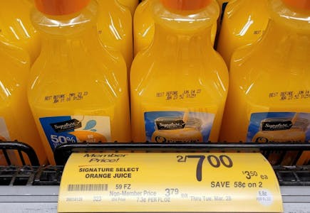 Signature Select Orange Juice