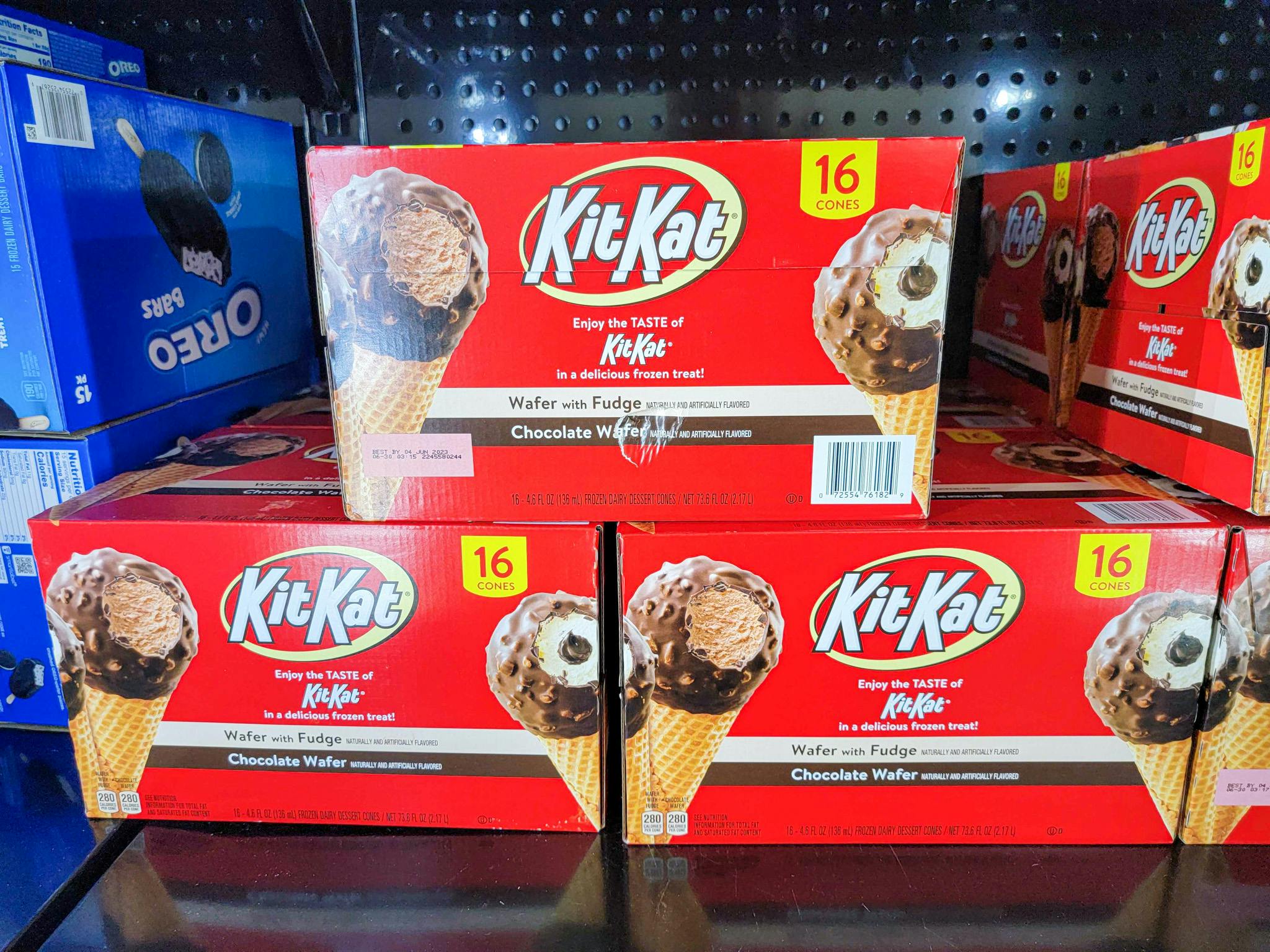 KitKat Drumstick Ice Cream Cones 16-Pack, Only $ at Sam's Club - The  Krazy Coupon Lady