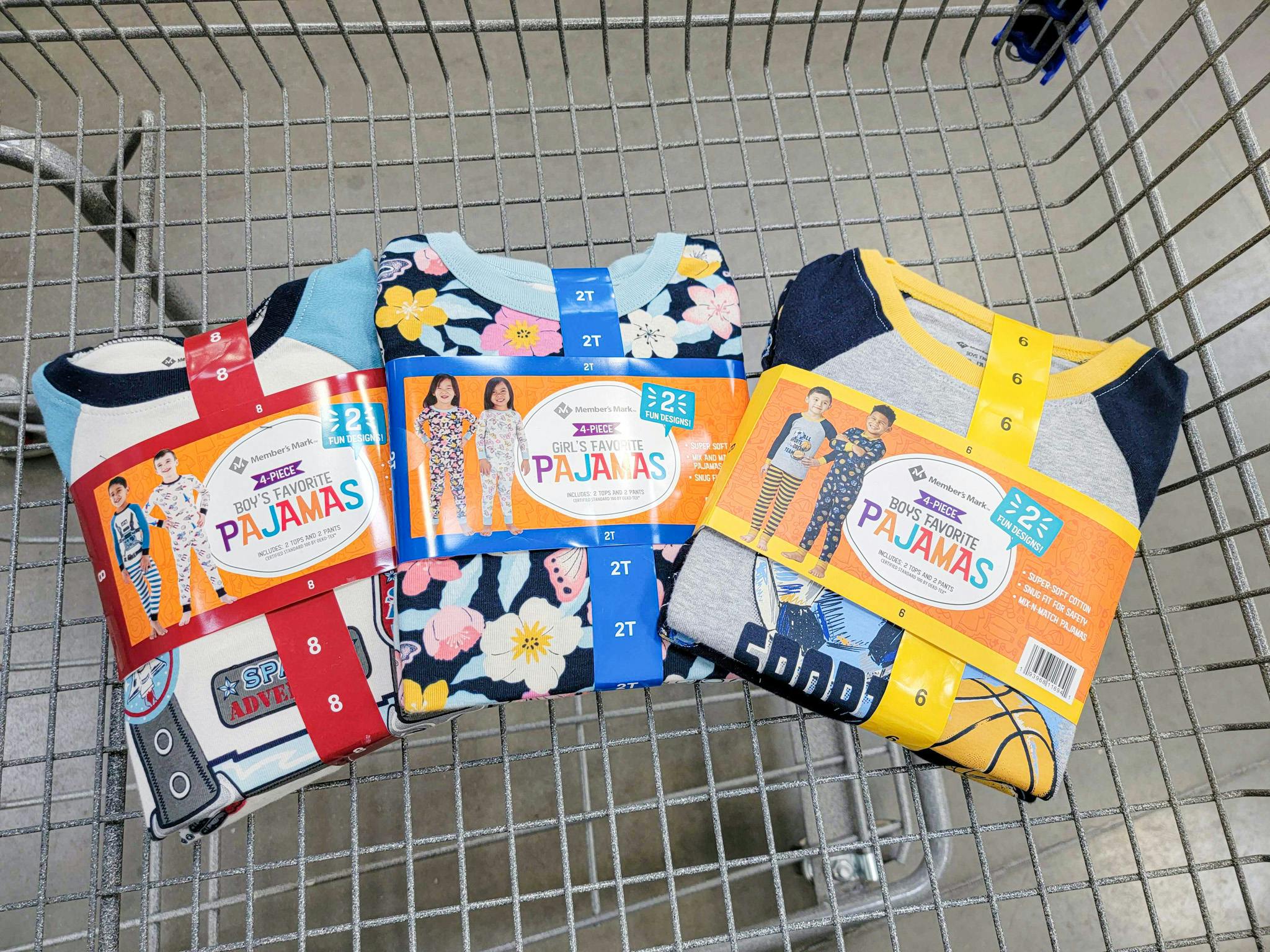 Kids' 4-Piece Pajama Sets, Only $ at Sam's Club - The Krazy Coupon Lady